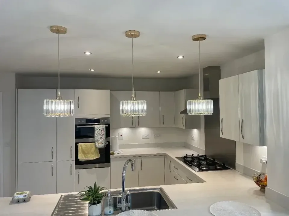 Domestic rewiring work in a Northampton property